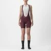 Cuissard Court Castelli Prima Femme Bordeaux 2023