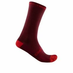 Chaussettes Castelli Superleggera T18 Bordeaux -Vélos Urbains Soldes Boutique 01 4521029 421 700x700 3