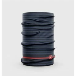 Tour De Cou Castelli Light Bleu Foncé/Rouge