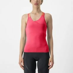 Débardeur Castelli Solaris Soft Rouge Femme