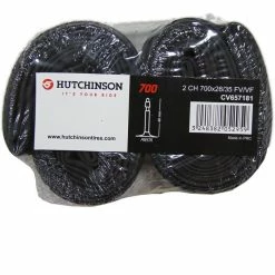 Lot De 2 Chambres à Air Hutchinson 700x28/35c Presta 48 Mm