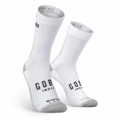 Chaussettes Gobik Iro 2.0 Unisex Blanc -Vélos Urbains Soldes Boutique c a l c e t i n e s i r o 2 0 w h i t e 01 ok 800x 700x700 2