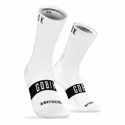 Chaussettes Gobik Pure Unisex Blanc -Vélos Urbains Soldes Boutique c a l c e t i n e s p u r e u n i s e x w h i t e 01 700x700 2