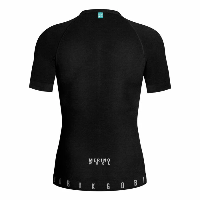Maillot De Corps Gobik Merino Manches Courtes Noir Femme 2023 10 Maillot De Corps Gobik Merino Manches Courtes Noir Femme 2023 – Image 8