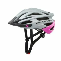 Casque VTT Cratoni Agravic Gris/Rose Mat