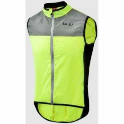 Gilet Coupe-Vent WOWOW Dark 1.1 Réfléchissant Gris / Jaune -Vélos Urbains Soldes Boutique dark jacket 1 1 700x700 5