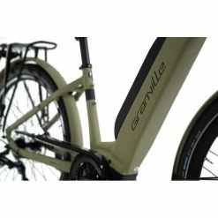 Vélo Électrique Granville E-Absolute 34 400Wh Olive Matt 2023 -Vélos Urbains Soldes Boutique e absolute 34 14 700x700 3
