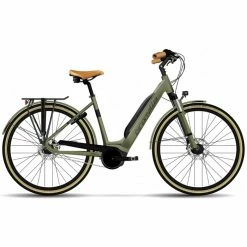 Vélo Électrique Granville E-Absolute 35+ Olive Matt 500Wh 2023 -Vélos Urbains Soldes Boutique e absolute 35 olive matt 700x700 3