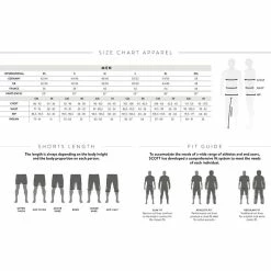 Cuissard Homme Scott RC Team ++ Noir Rouge -Vélos Urbains Soldes Boutique guide des tailles haut homme 700x700 1