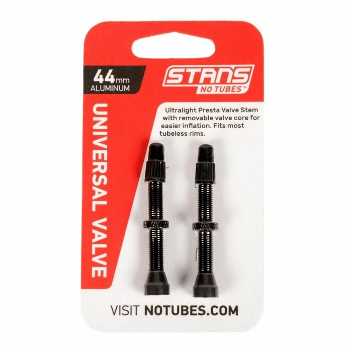 Valves Stan's Alu Notubes 44mm Tubeless 3 Valves Stan's Alu Notubes 44mm Tubeless