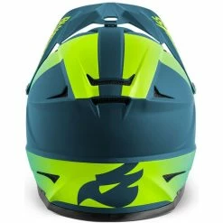 Casque Intégral Bluegrass Intox Bleu / Jaune Fluo Mat -Vélos Urbains Soldes Boutique intox petrol blue fluo jaune matt 3 700x700 1