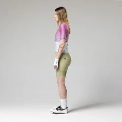 Maillot Manche Courte Gobik Attitude 2.0 Glycine Femme 2023 -Vélos Urbains Soldes Boutique maillot mujer mc attitude2.0 wisteria caps dye gobik 8 700x700 3