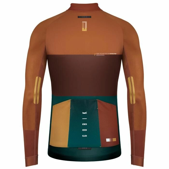 Maillot Manche Longue Gobik Pacer Walnut 14 Maillot Manche Longue Gobik Pacer Walnut – Image 12