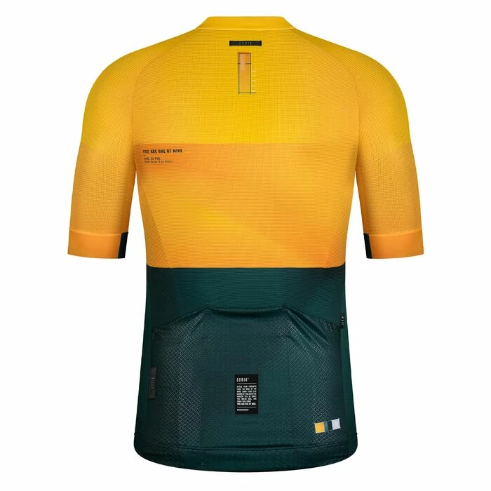 Maillot Manches Courtes Gobik Cx Pro Saffron Unisex 9 Maillot Manches Courtes Gobik Cx Pro Saffron Unisex – Image 7