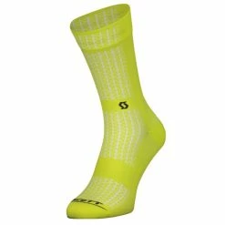Chaussettes Scott Performance Crew -Vélos Urbains Soldes Boutique performance crew jaune 2022 700x700 4