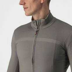 Veste Manche Longue Castelli Pro Thermal MID LS Gris 2023 55 Veste Manche Longue Castelli Pro Thermal MID LS Gris 2023 -Vélos Urbains Soldes Boutique pro thermal m i d l s gris 5 700x700 4