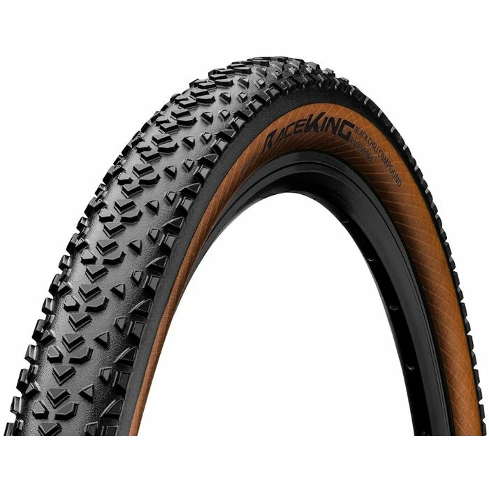 Pneu Continental VTT Race King Protection Tubeless Ready Souple Noir/Marron 3 Pneu Continental VTT Race King Protection Tubeless Ready Souple Noir/Marron