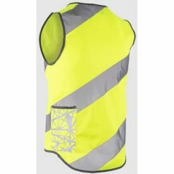 Gilet Sécurité Réfléchissant WOWOW Roadie Jaune -Vélos Urbains Soldes Boutique roadie adult 2 700x700 4