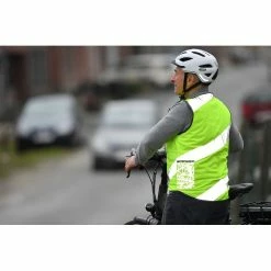 Gilet Sécurité Réfléchissant WOWOW Roadie Jaune -Vélos Urbains Soldes Boutique roadie adult 5 700x700 4